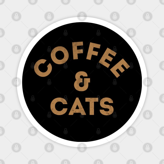 Coffee & Cats Magnet by cowyark rubbark